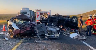 Chocan de frente en la Saltillo-Monclova y mueren 4; viajaban a Fresnillo