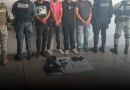 Detienen a cuatro con armas y presunta droga en operativo de seguridad en Zacatecas