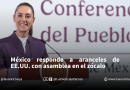 México responde a aranceles de EE.UU. con asamblea en el zócalo