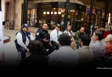 Autoridades y comerciantes analizan seguridad en Zacatecas